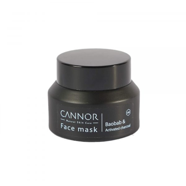 Cannor CBD Face Mask Baobab and Activated Charcoal