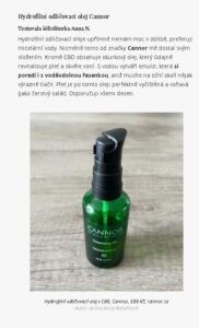Zeny.cz recenze Hydrofilní odličovací olej