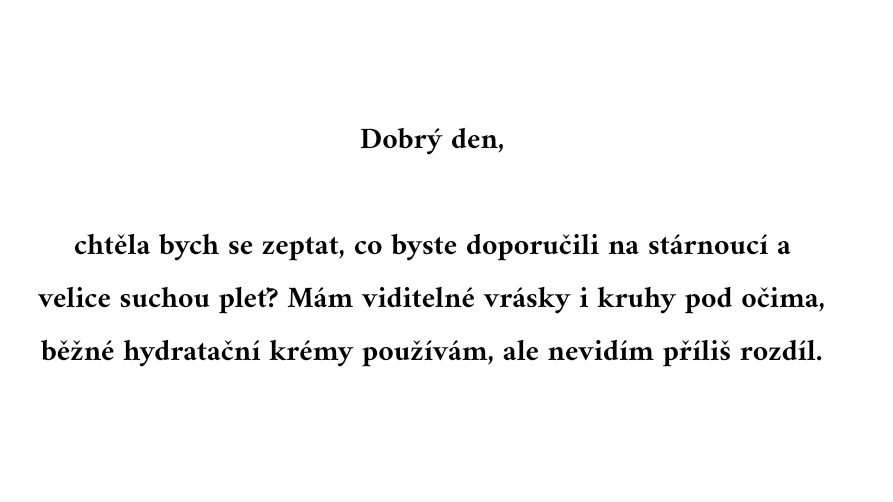 Poradna: Viditelné vrásky