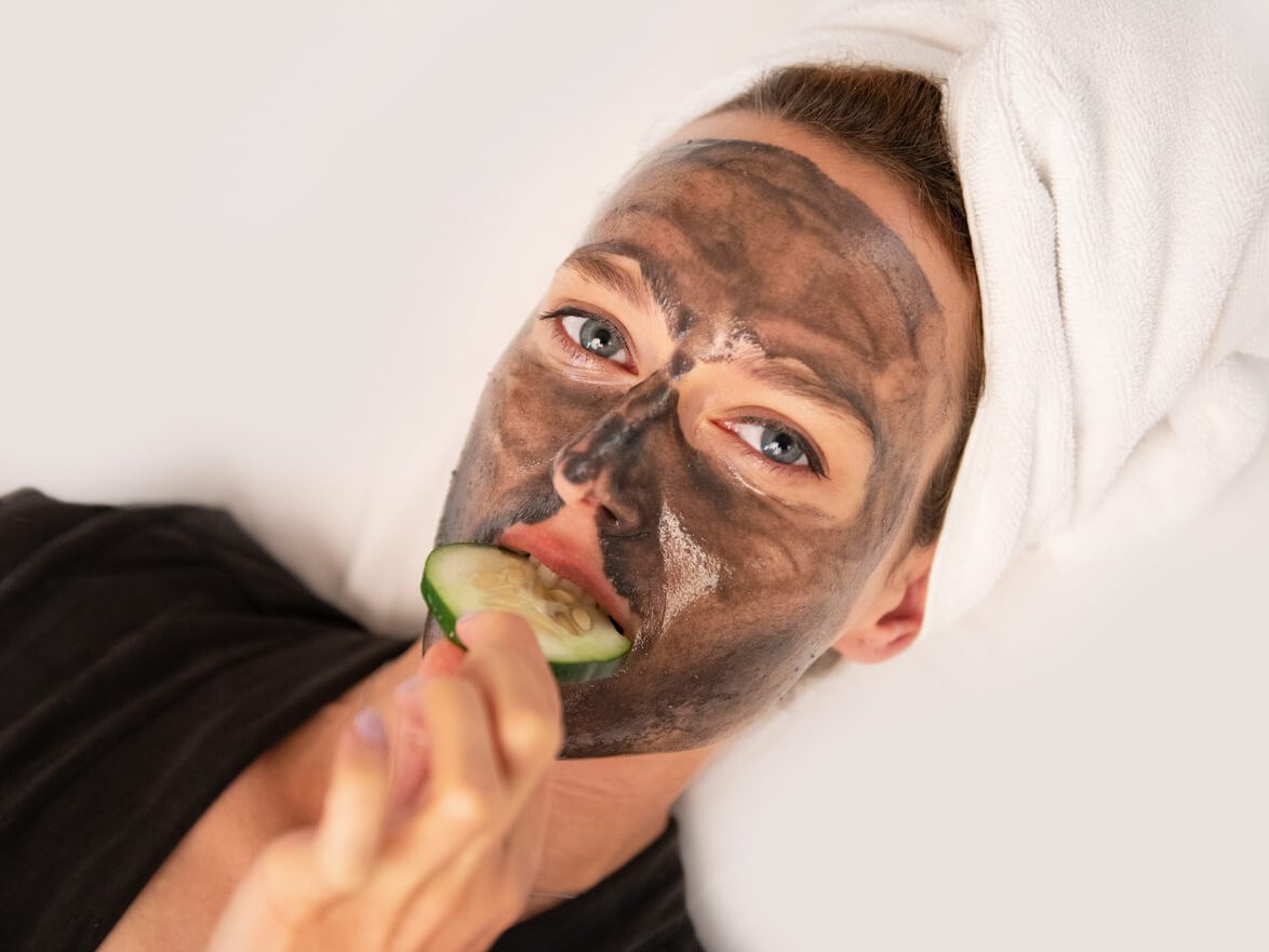 Acne-prone & oily skin, facial mask 