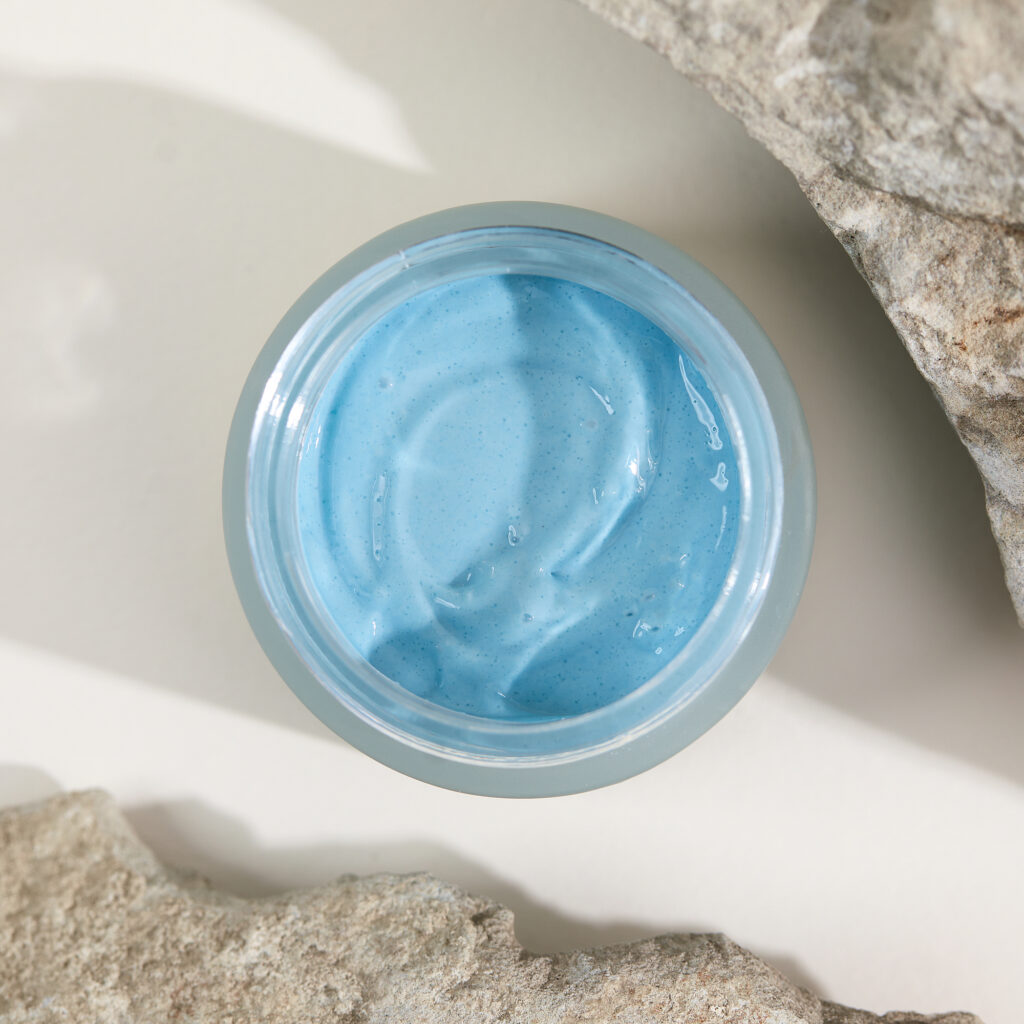 Face Scrub Blue Clay & Hazelnut, Cannor